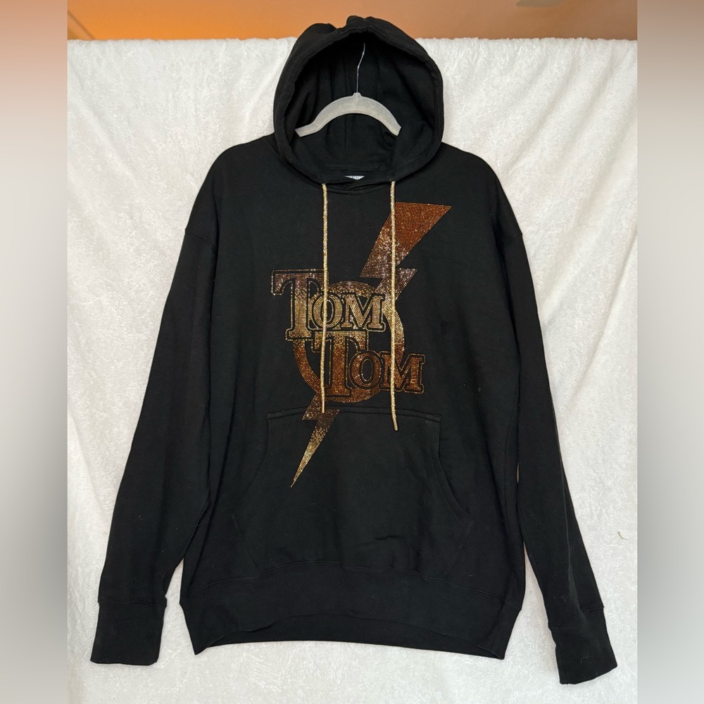 Vanderpump Rules Tom Tom Rhinestone Lightning Bolt Hoodie